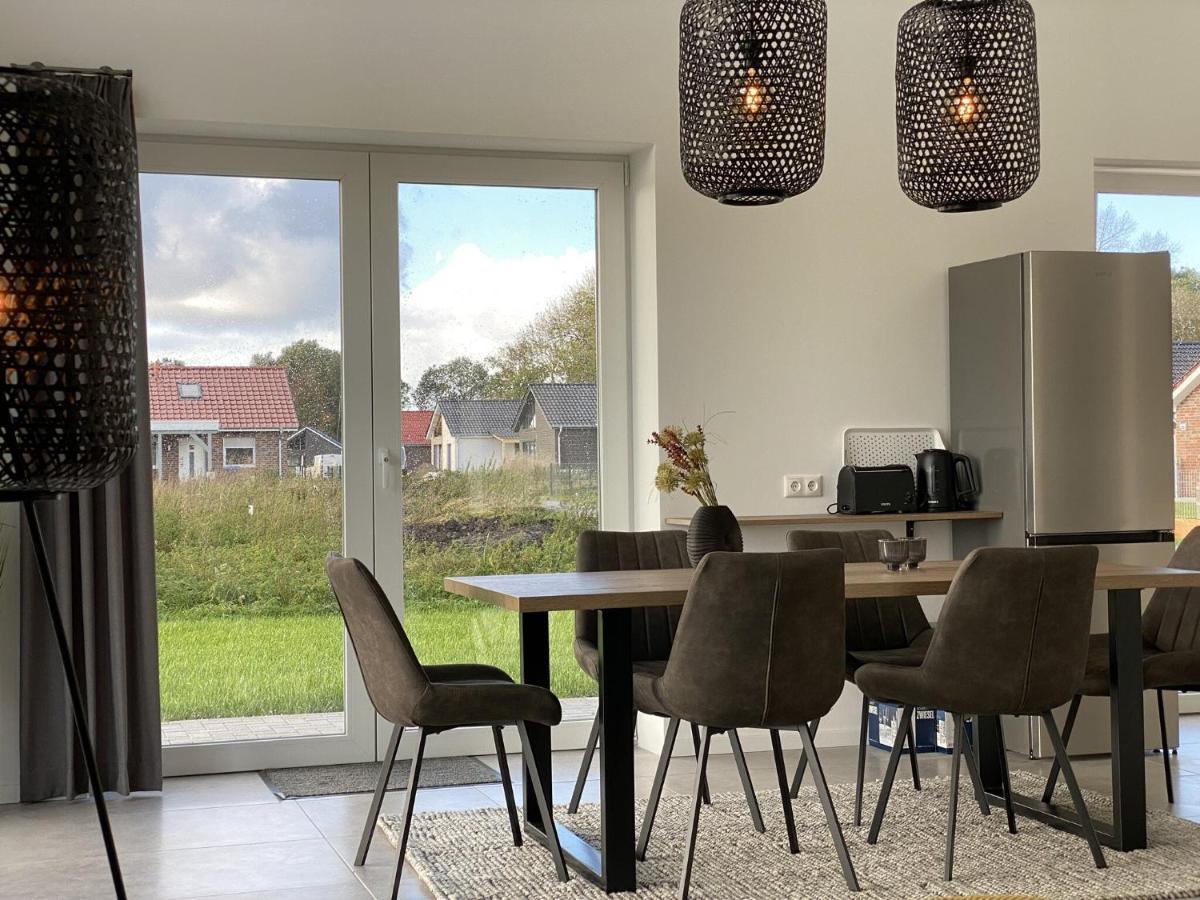 Kuh Blick Ferienhaus Sehestedt Sehestedt  Exterior foto